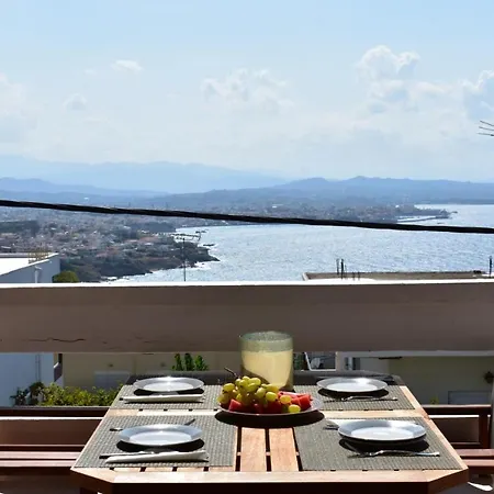 アパート Eolia With Panoramic Chania View ハニア