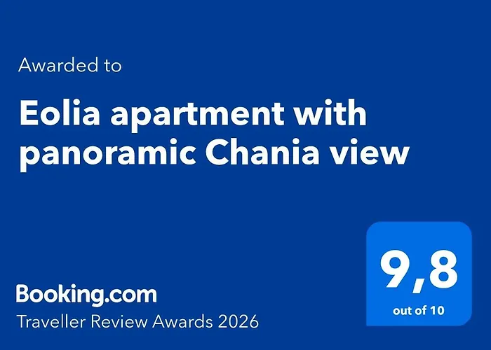 Eolia With Panoramic Chania View *